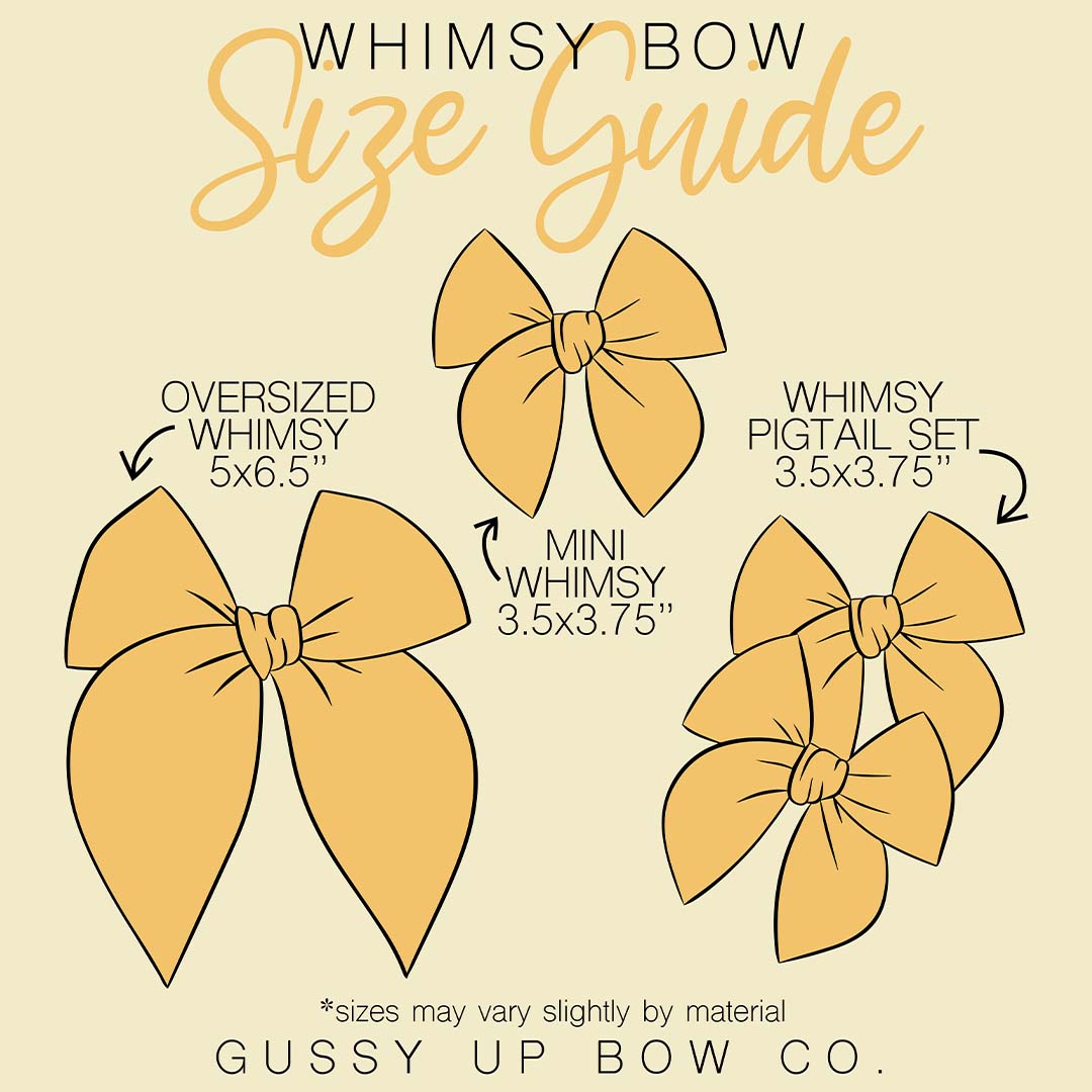 White | Whimsy Bow