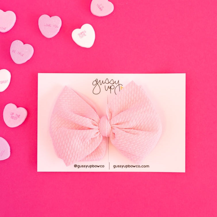 Baby Pink | Bubble Bow