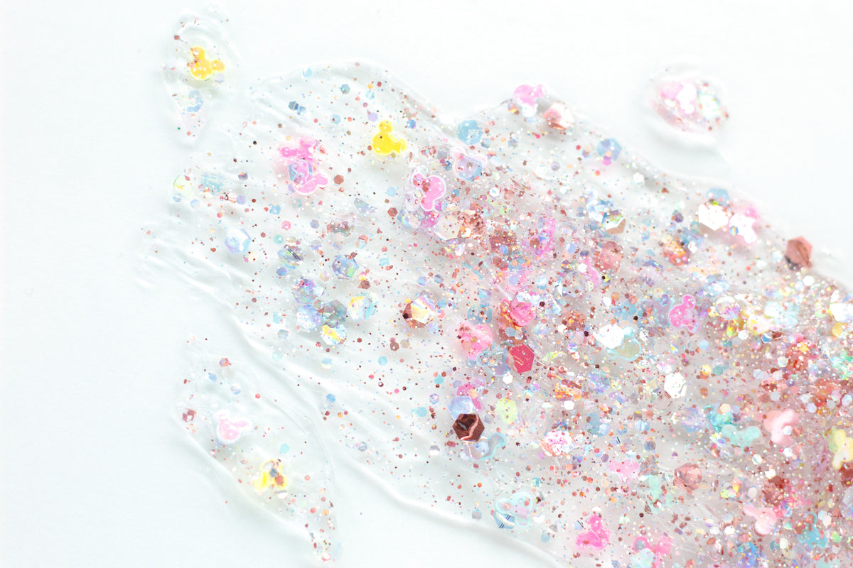 Pink Mouse Hair Glitter | Happiest Place Collection