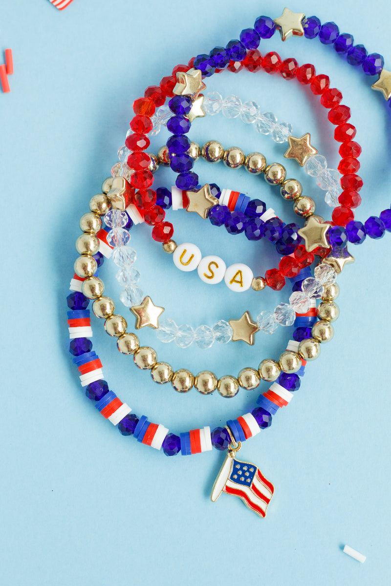 USA Bracelet Bundle | Yankee Doodle Darling Collection