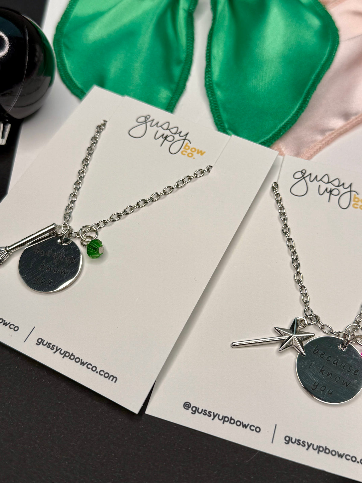 Elphaba "Because I Know You" Necklace