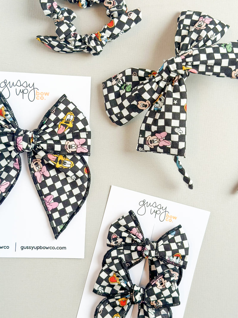 Checkered Pals Extra Headband | Happiest Place Collection