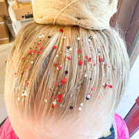 Queen of Hearts Hair Glitter