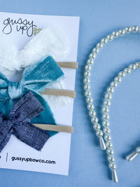 Bow Club Subscription Set | Mini Bows on Nylon Headbands