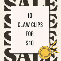 10 Claw Clip Grab Bag