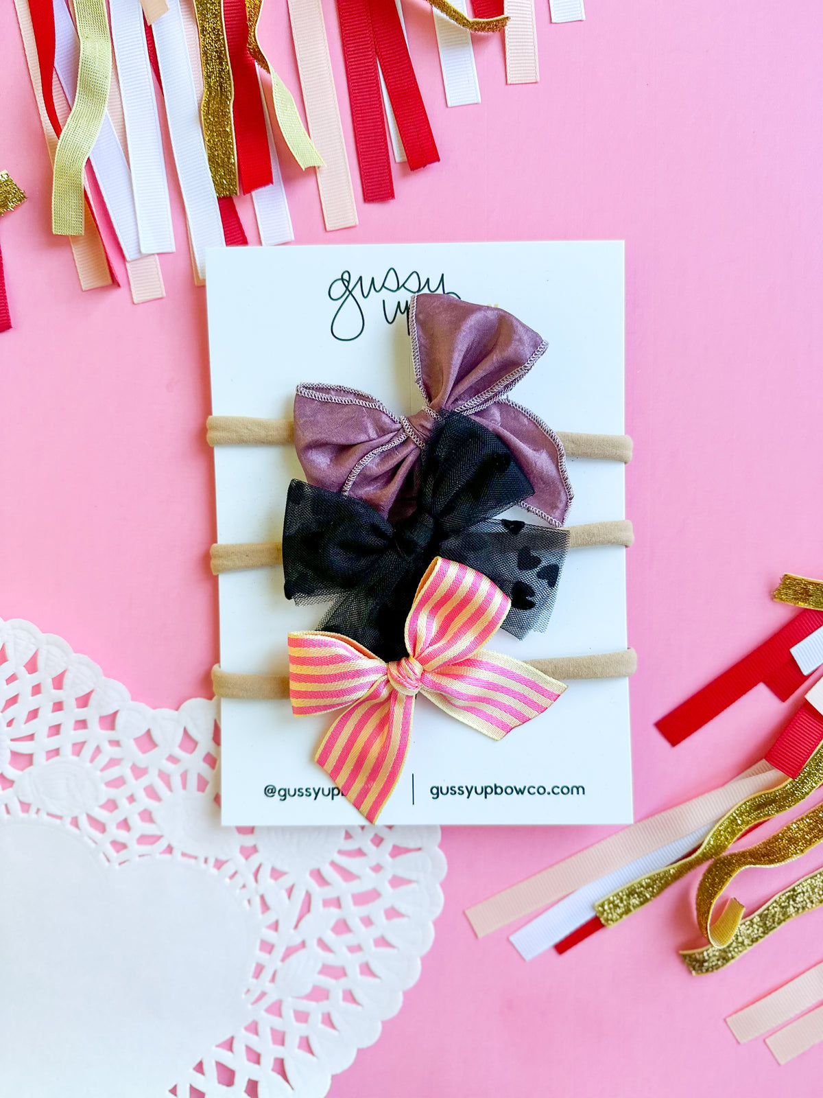 Bow Club Subscription Set | Mini Bows on Nylon Headbands