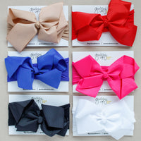 Tan Glam Bow | Back to School 24 Collection