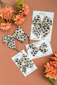 Leopard Classic Pigtail Set