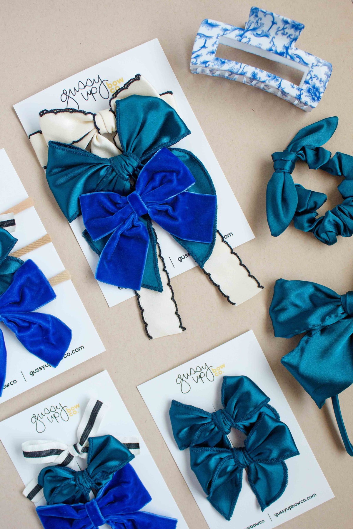 September 24 Green Satin Whimsy Bow