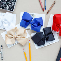 Royal Blue Glam Bow | Back to School 24 Collection