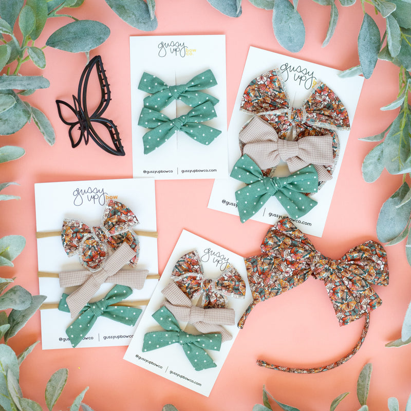 May Butterfly Whimsy Bow