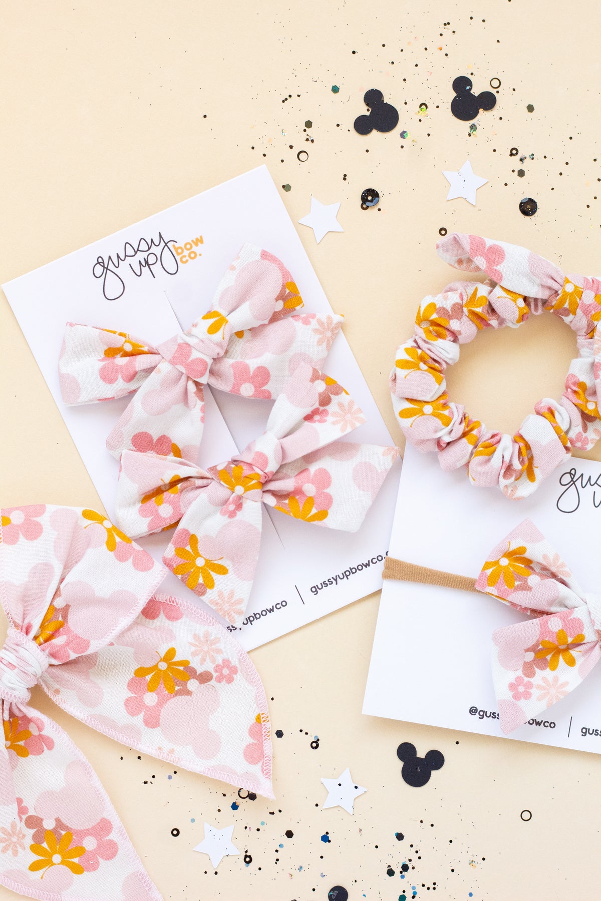 Girlie Mouse | Classic Pigtail Set | Happiest Place Collection