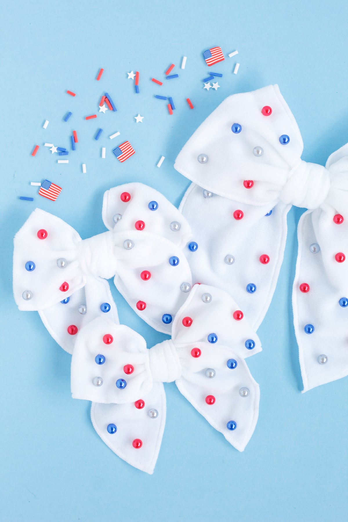 Patriotic Pearl | Whimsy Bow