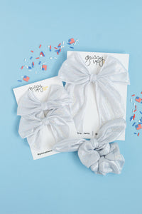 Silver Shimmer | Whimsy Bow