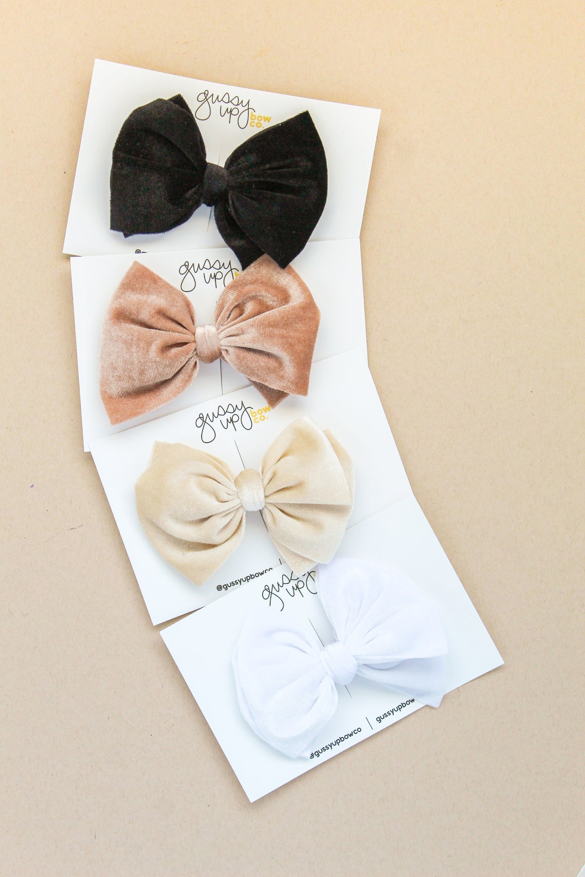 Cream Velvet | Bubble Bow (Copy)