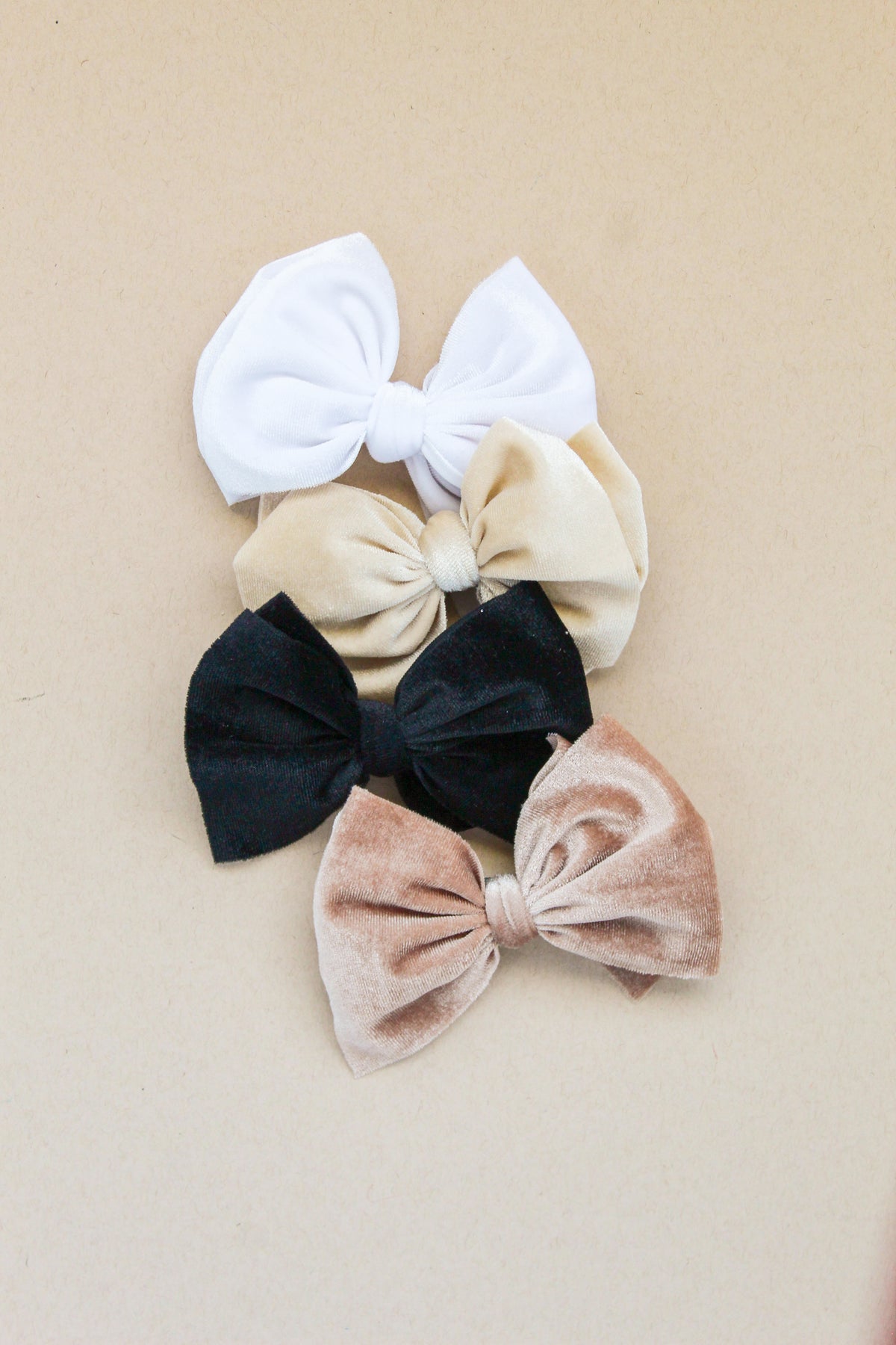 Cream Velvet | Bubble Bow (Copy)