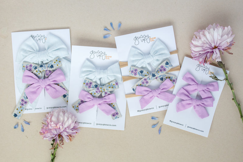 August 24 Purple Scrunchy