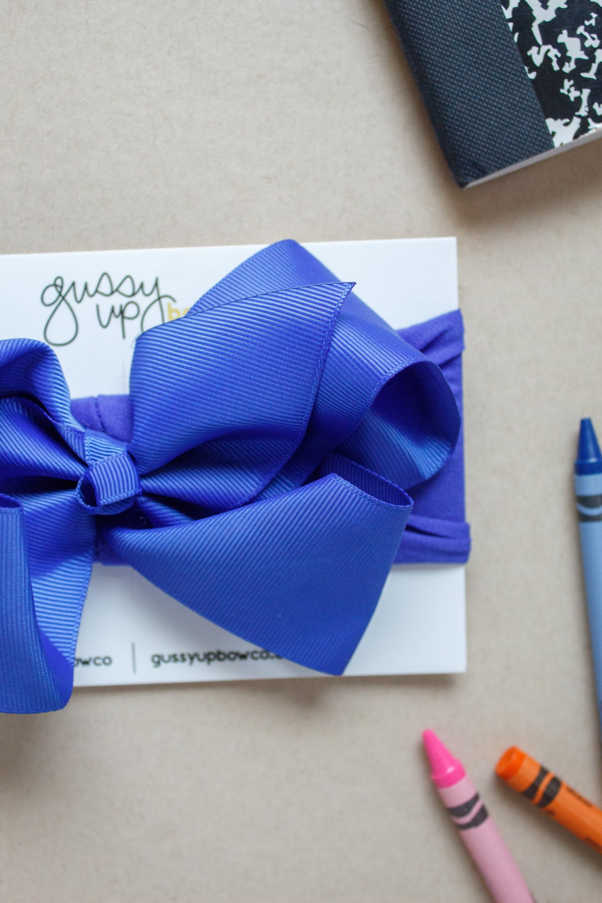 Royal Blue Glam Bow | Back to School 24 Collection