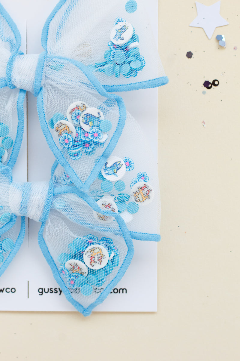 Bluey and Bingo Shaker Whimsy Pigtail Set