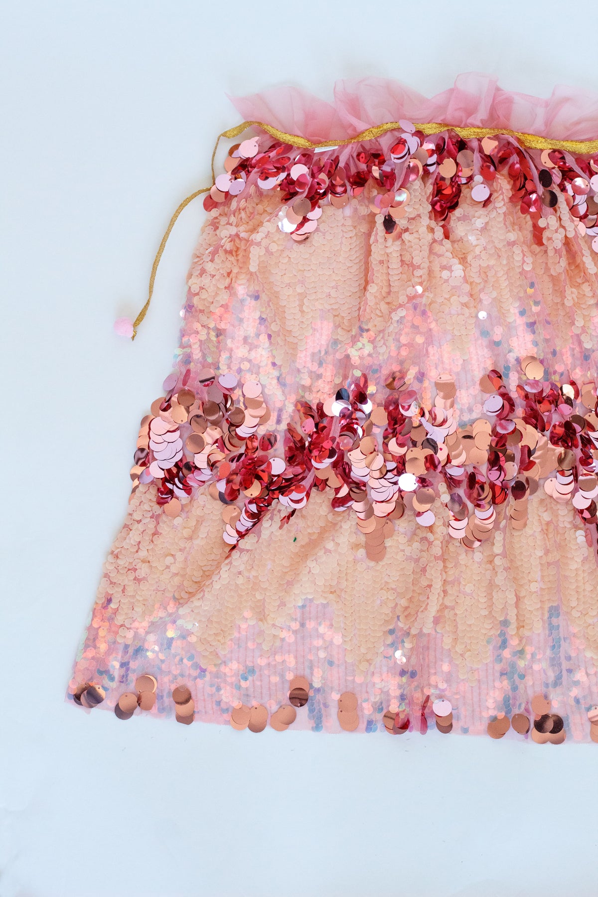 Pink Fancy Sequin Cape