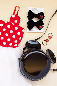 Black Bubble Mouse Purse | Happiest Place Collection