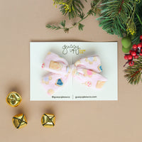 Sugar Cookie Velvet Bow