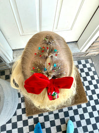 Merry Bow-mas Hair Glitter