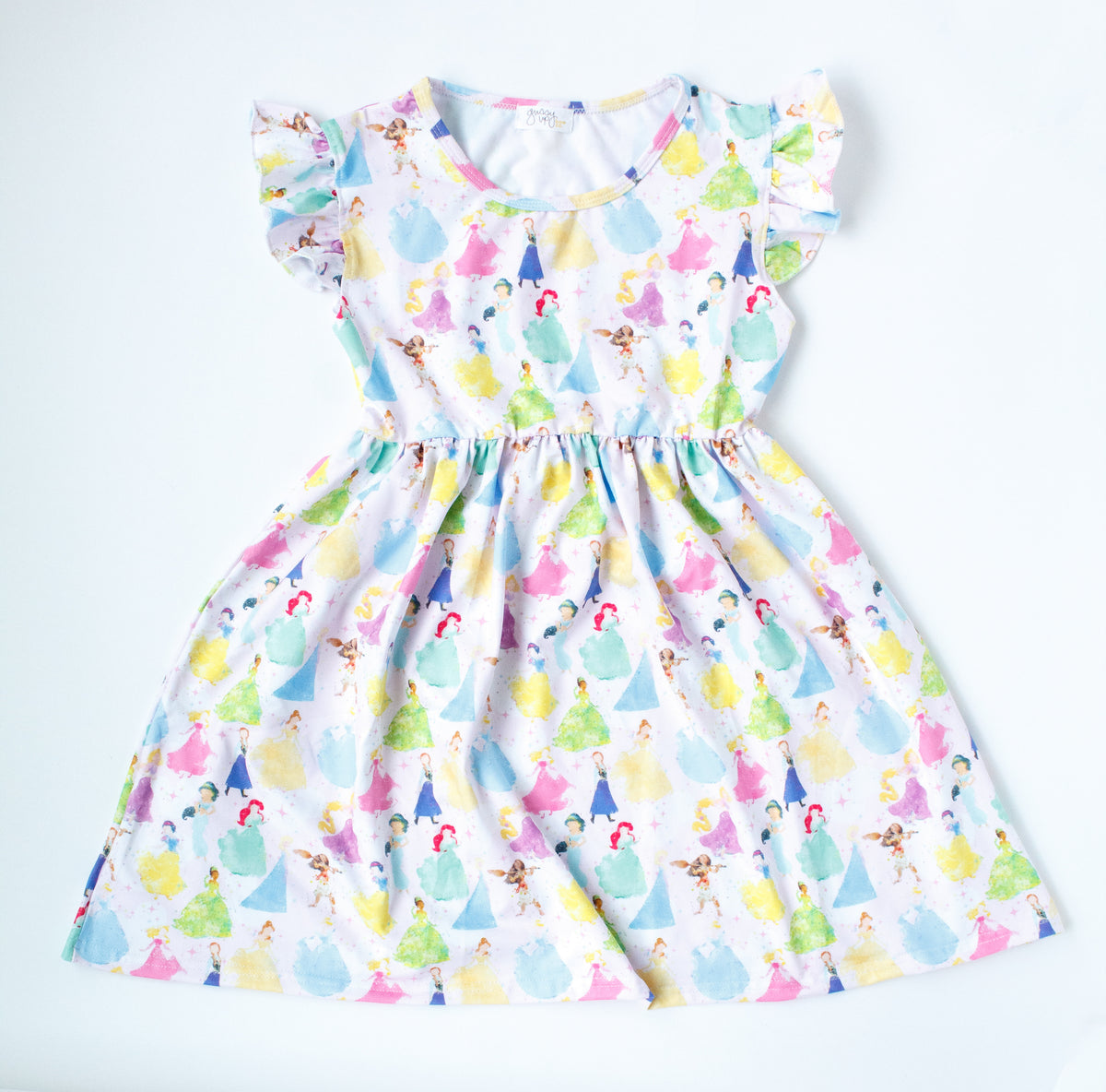 Watercolor Princess Dress | Girls