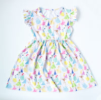 Watercolor Princess Dress | Girls