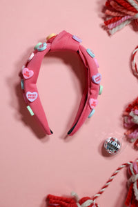 Conversation Heart Headband