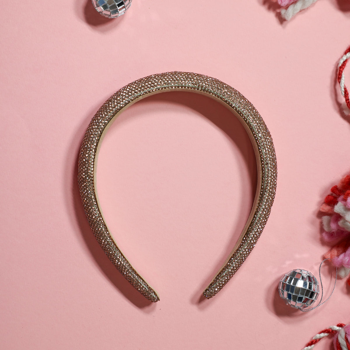 Rose Gold Sparkle Headband