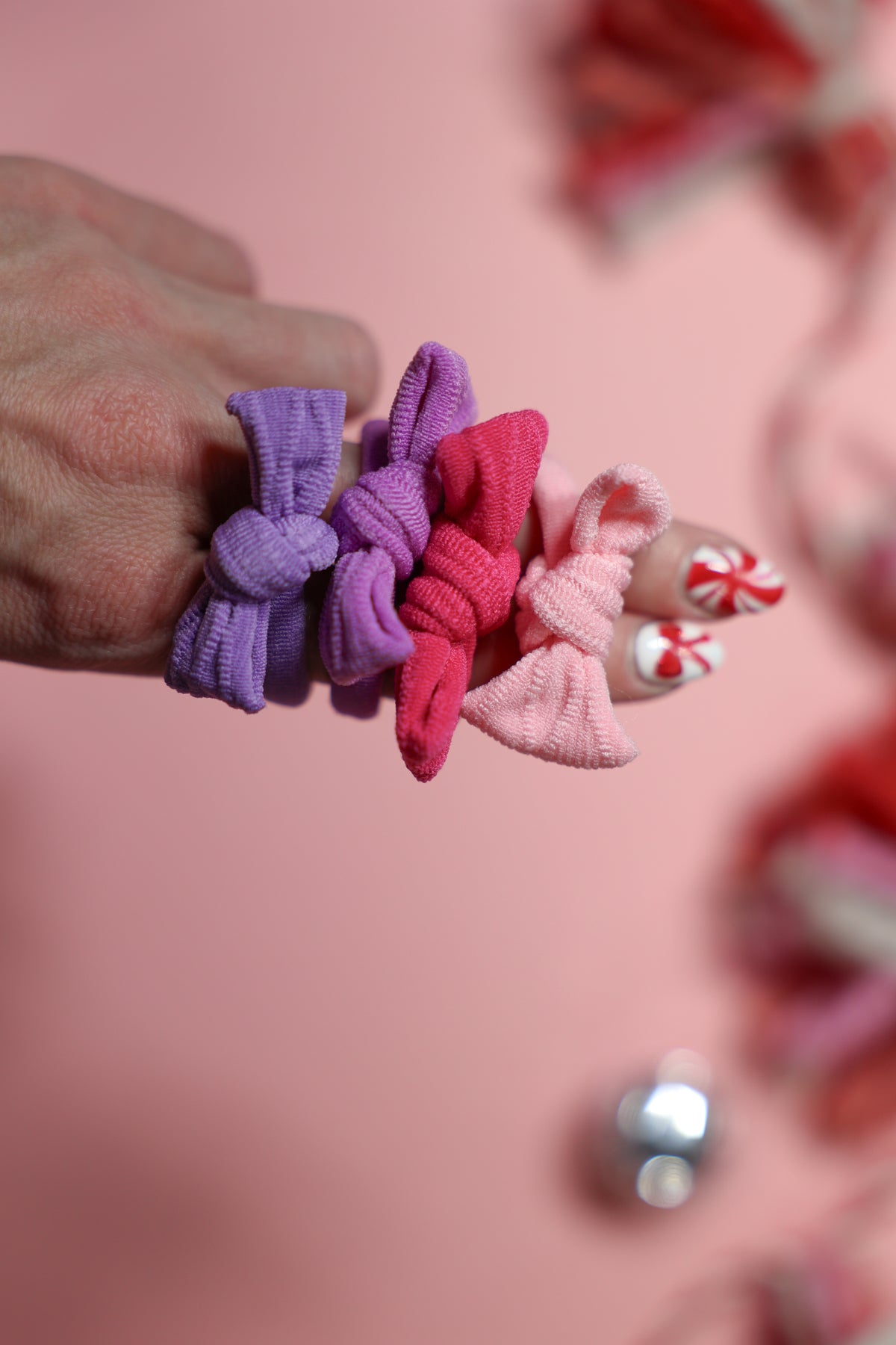 Pink Bow Elastics Bundle