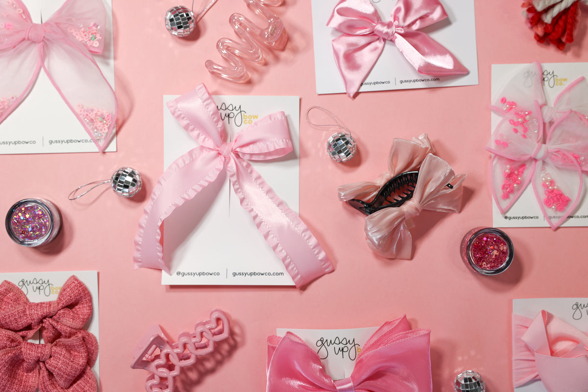 Silky Pink | Classic Bow