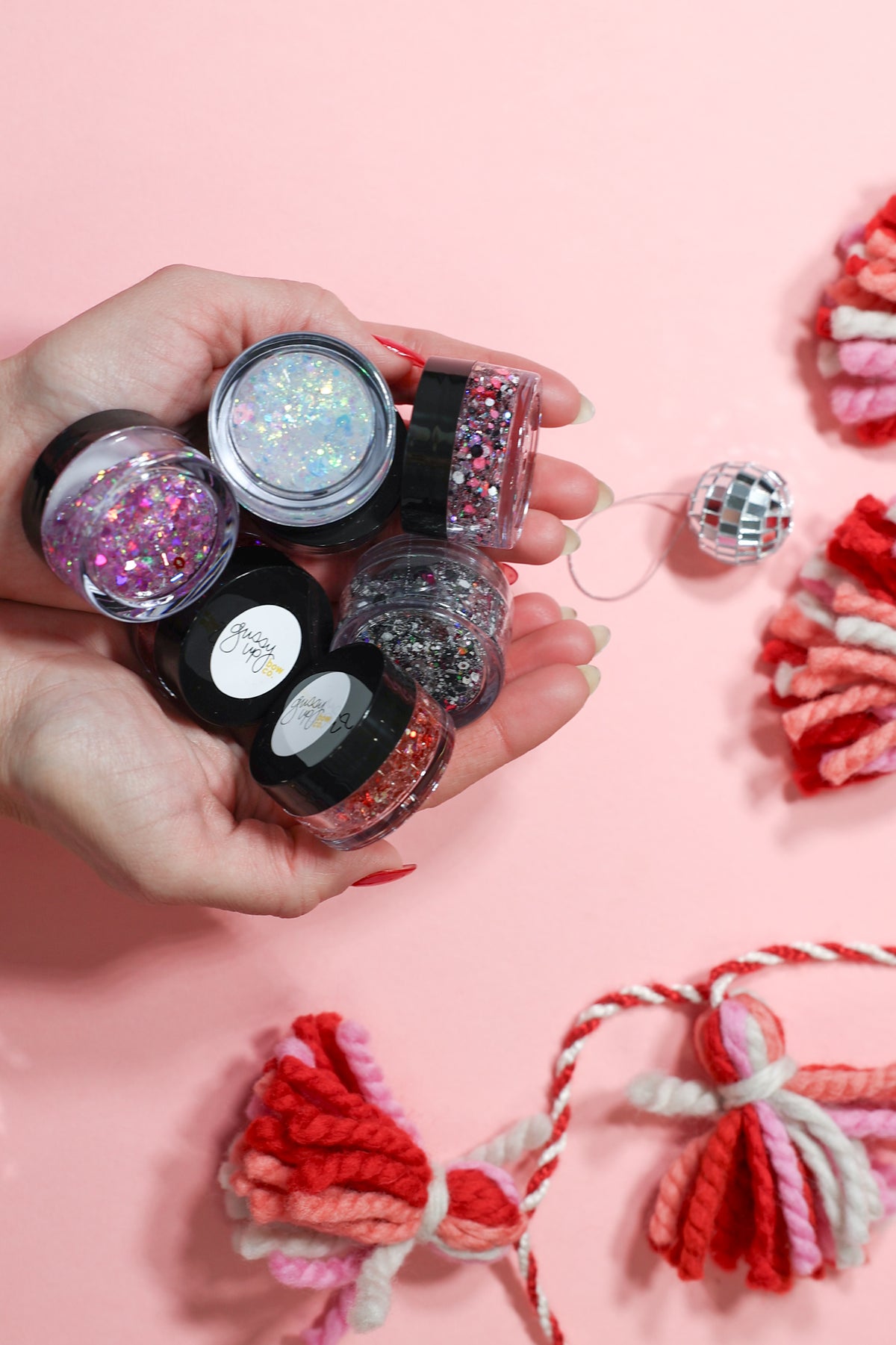 Valentine Hair Glitter Set