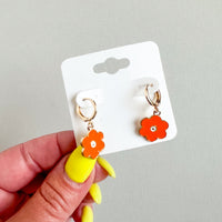 Poppy Huggie Earrings | Back to School 24 Collection