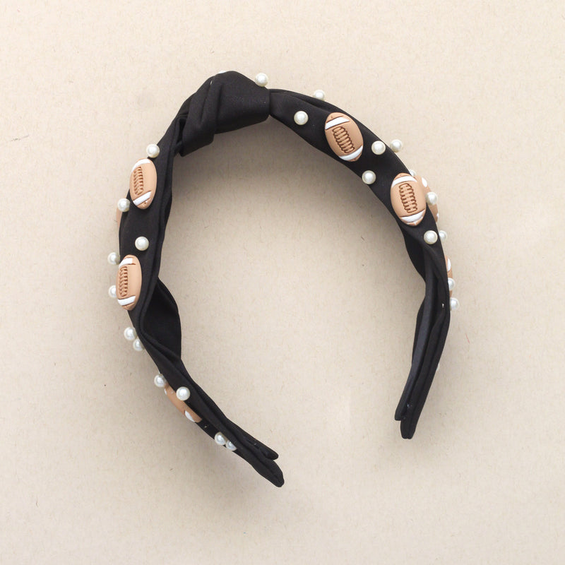 Football Charm Headband