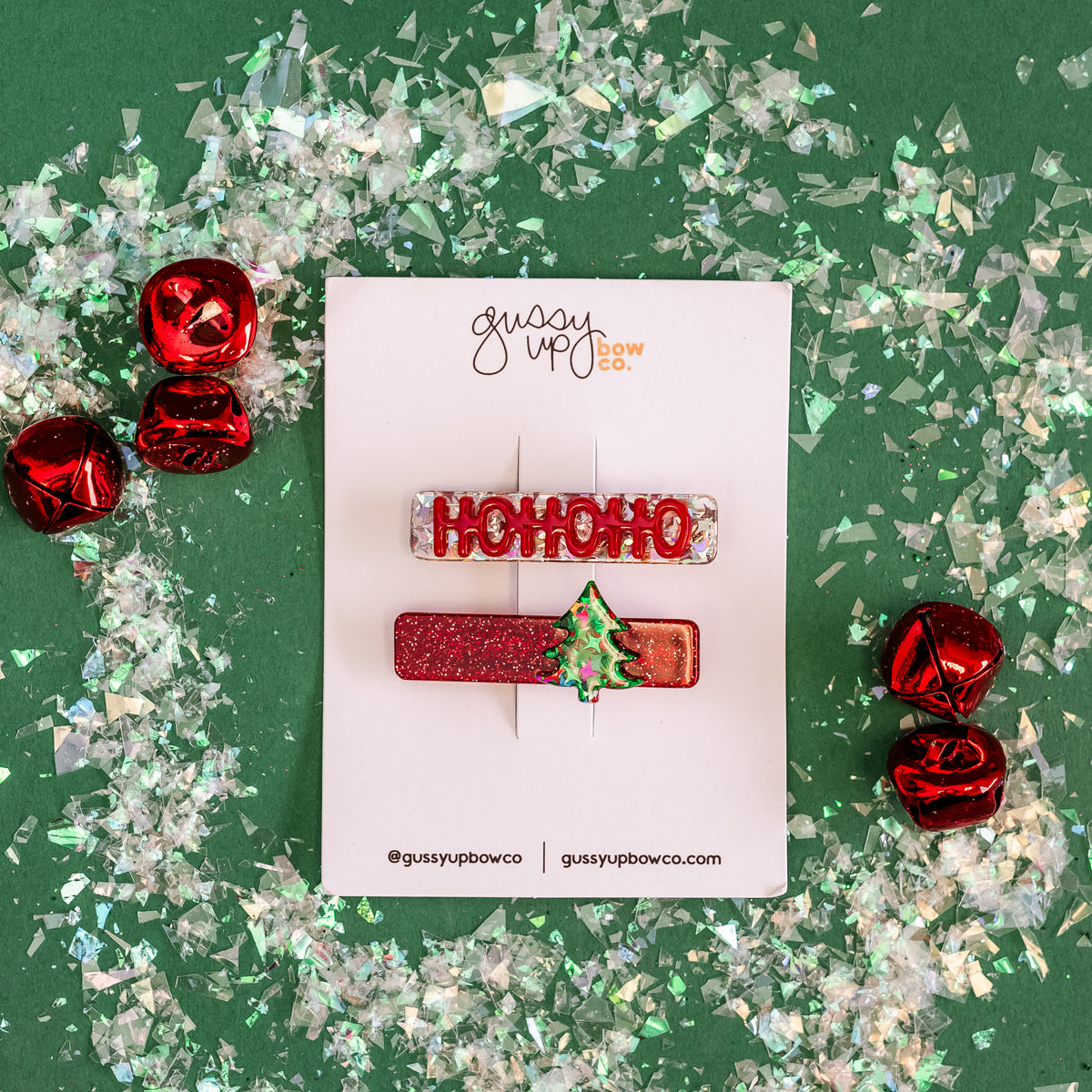 HO HO HO Acrylic Clip Set | Christmas 24 Collection