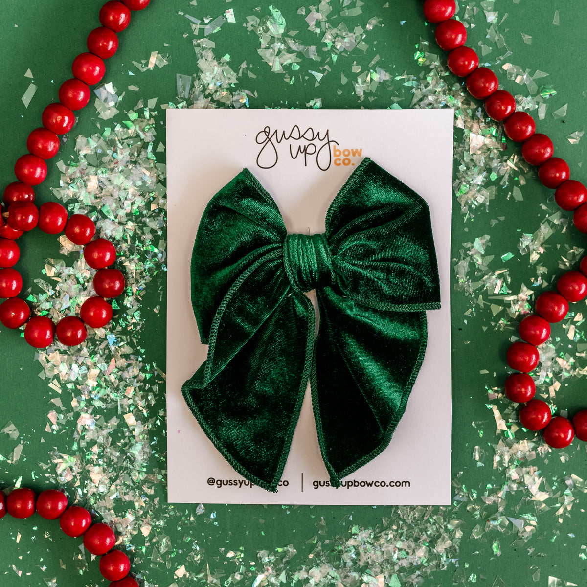 Evergreen Velvet | Whimsy Bow