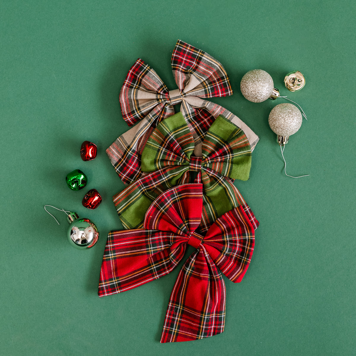 Tan Tartan | Sailor Bow | Christmas 24 Collection