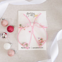 Gingerbread House Shaker Whimsy Bow | Christmas 24 Collection