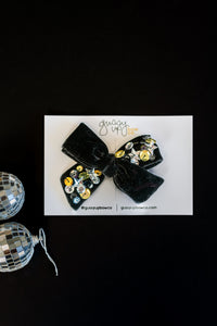 Shoot for the Stars Sequin Velvet | Classic Bow | New Year 24 Collection