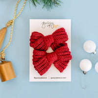 Berry Sweater Pigtail Set | Christmas 24 Collection