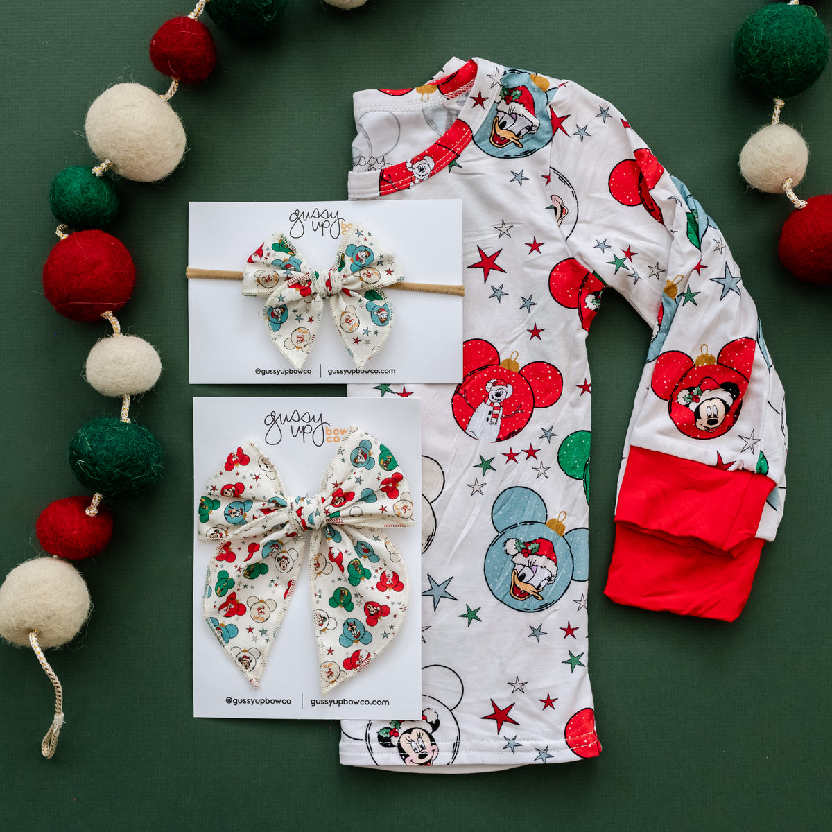 Merry Mouse and Friends Convertible Bamboo Pajamas