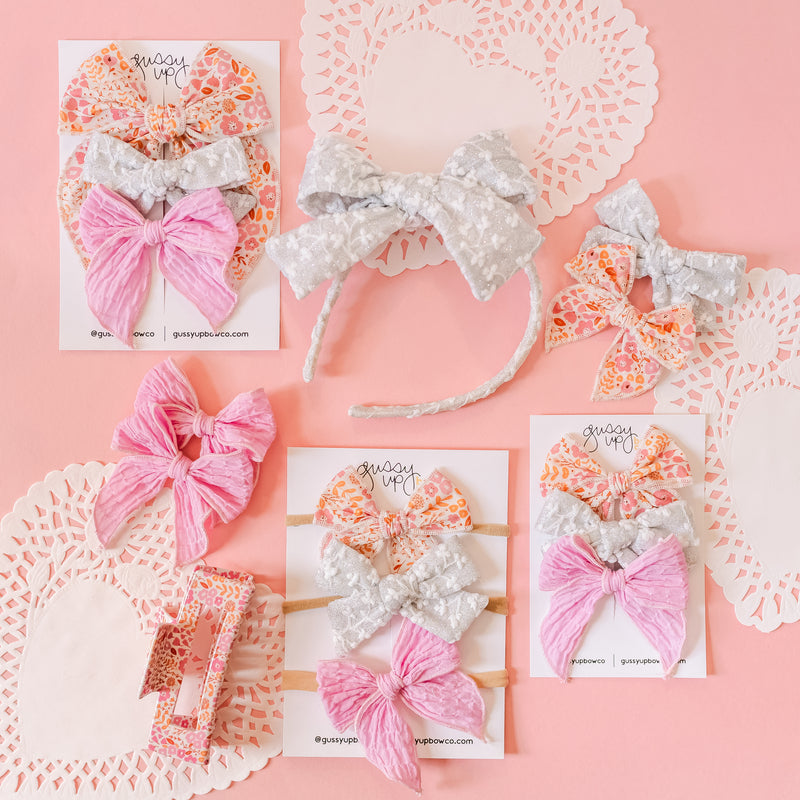 February 24 Floral Whimsy Bow