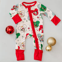 Merry Mouse and Friends Convertible Bamboo Pajamas