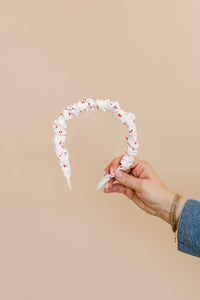 Cherries Ruffle Headband