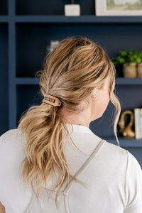 Tan Ponytail Clasp | Mother's Day Collection