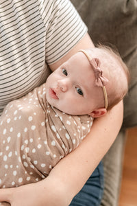 Girly Mini Knot Bow Set | Newborn Bows