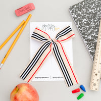 Prep School Ribbon Ballerina Bow | School is Cool Collection