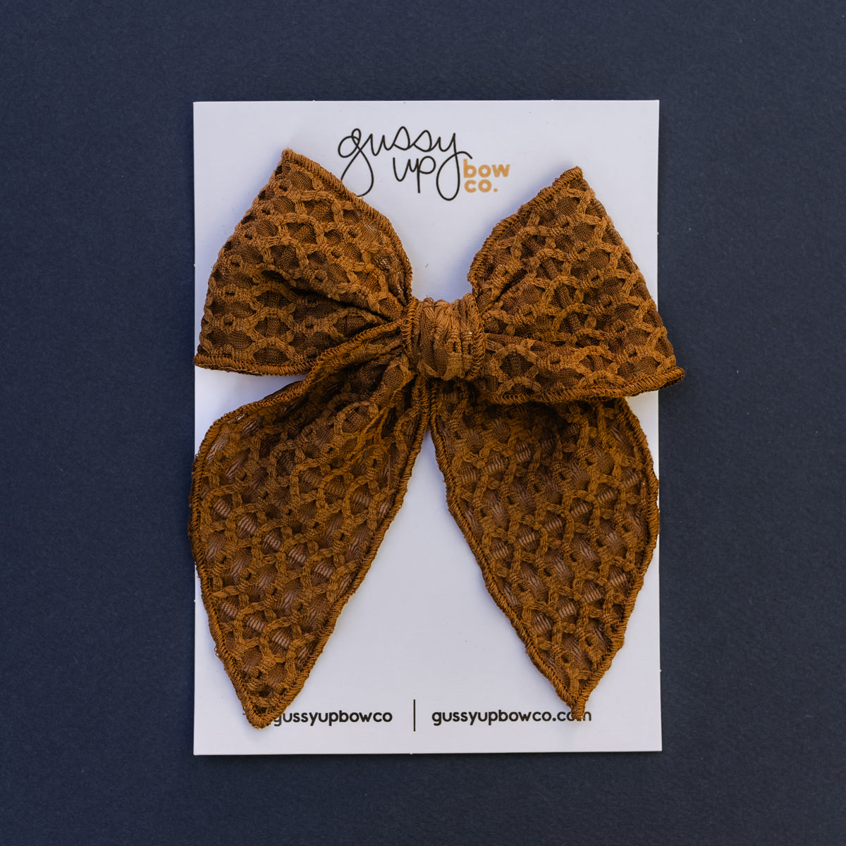 Chocolate Waffle | Whimsy Bow